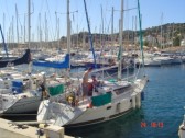 voilier au quai